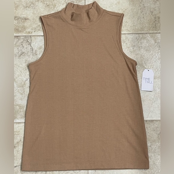 Time and Tru Tops - Mock Neck Tank